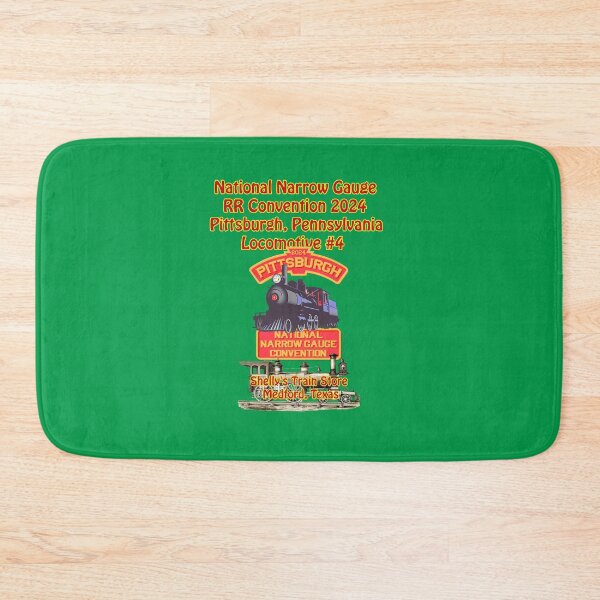 Item preview, National Narrow Gauge RR Convention 2024, Shelly's Train Store, Vintage, Classic, Archaic, Collectible Train Logos, Rail & Railroad Logos, train stickers, magnets, t-shirts, posters & more designed and sold by MoreEZUSA-Here.
