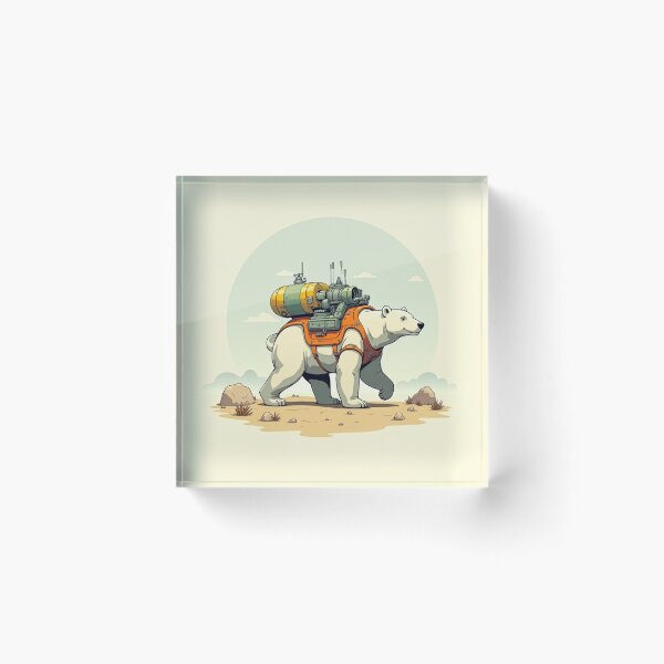 Item preview, Roaming Bear with Tech to Spare (V3) designed and sold by SabaMirzique.