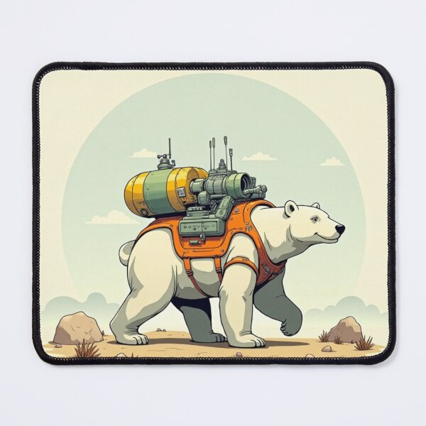 Item preview, Roaming Bear with Tech to Spare (V3) designed and sold by SabaMirzique.