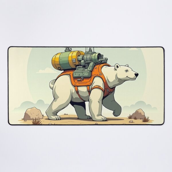 Item preview, Roaming Bear with Tech to Spare (V3) designed and sold by SabaMirzique.