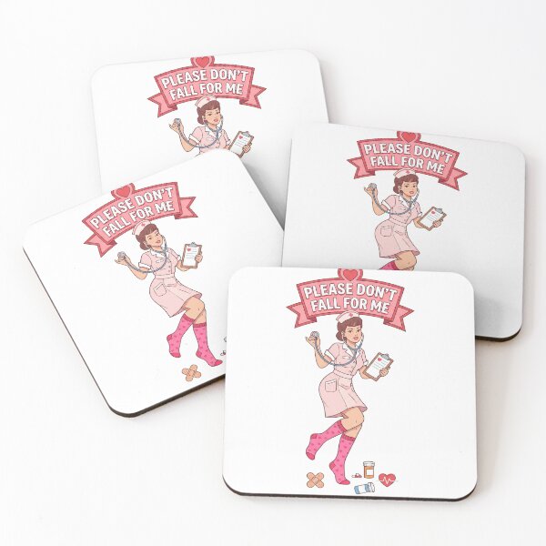 Item preview, Please Don't Fall For Me - Funny Valentine Nurse Medical designed and sold by One More T-shirt.
