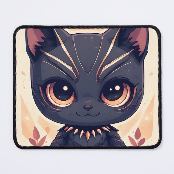 Item preview, Cute Black Cat From Wakanda designed and sold by owi-art.