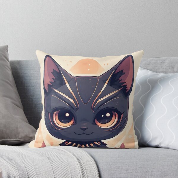Item preview, Cute Black Cat From Wakanda designed and sold by owi-art.