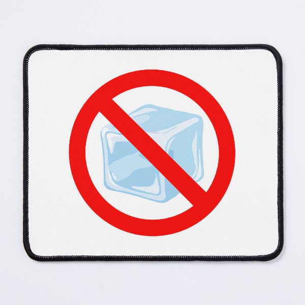 Item preview, No ICE Cube Protest Symbol | Anti-ICE Political Graphic | Immigration Justice & Human Rights Activism Design designed and sold by BrainBubbleArt.
