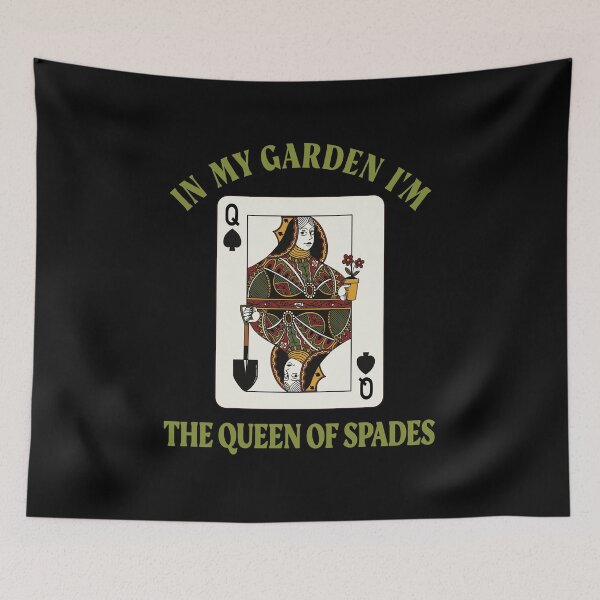 Item preview, Queen of Spades - Gardening for women designed and sold by VaniTee Fair.