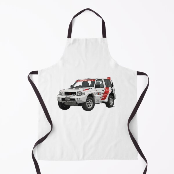 Item preview, Mitsubishi Pajero Evolution Ralliart - White designed and sold by dpCarDesign.