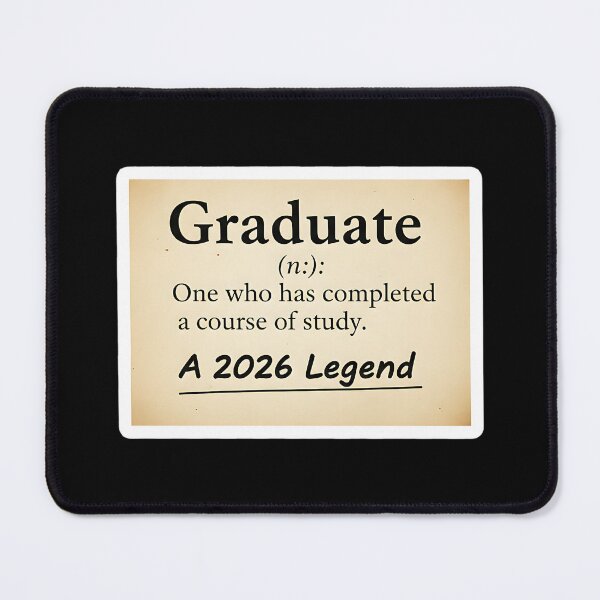 Item preview, Vibrant Retro Groovy Class of 2026 Graduation designed and sold by Silent Watch Threads..