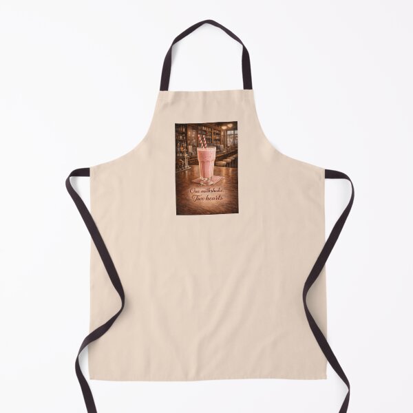 Item preview, One Milkshake, Two Hearts – Soda Fountain Valentine designed and sold by Novel Works Studio.