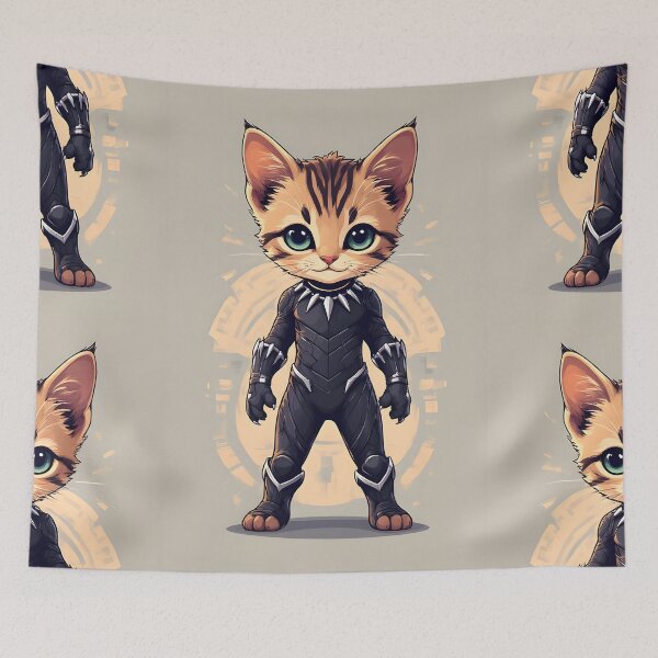 Item preview, Bangal Cat From Wakanda designed and sold by owi-art.