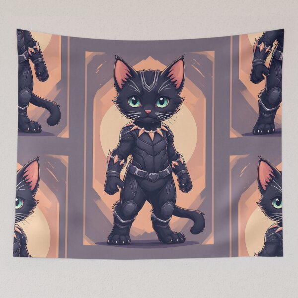 Item preview, Black Cat From Wakanda designed and sold by owi-art.