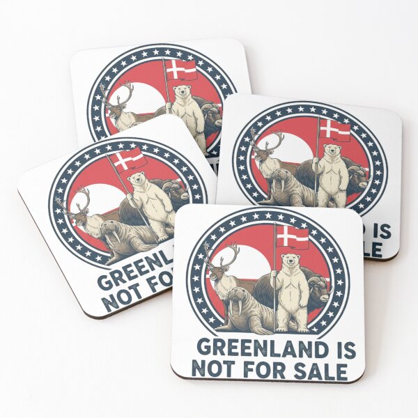 Item preview, Greenland Is Not For Sale – Stand With Greenland Protest Design designed and sold by MS Pod Studio.