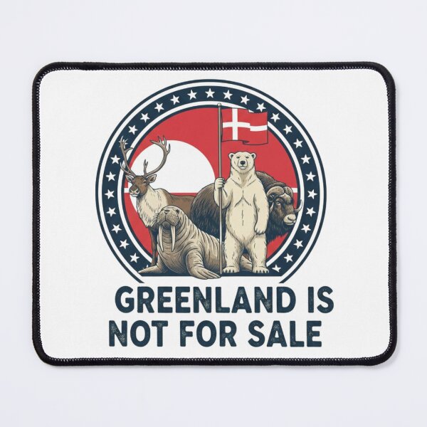 Item preview, Greenland Is Not For Sale – Stand With Greenland Protest Design designed and sold by MS Pod Studio.