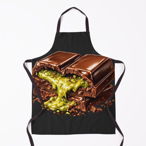Item preview, Luxury Pistachio Chocolate Bar Art designed and sold by MeghannsMinimalMeals.