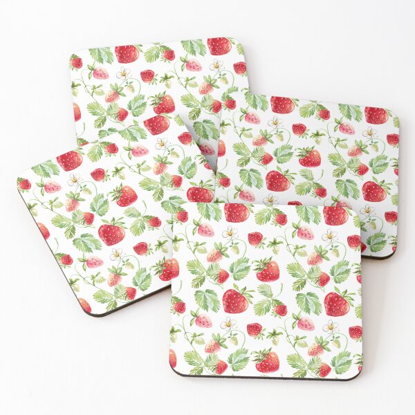 Item preview, Simple Strawberry Spread designed and sold by AnimaliaStar.