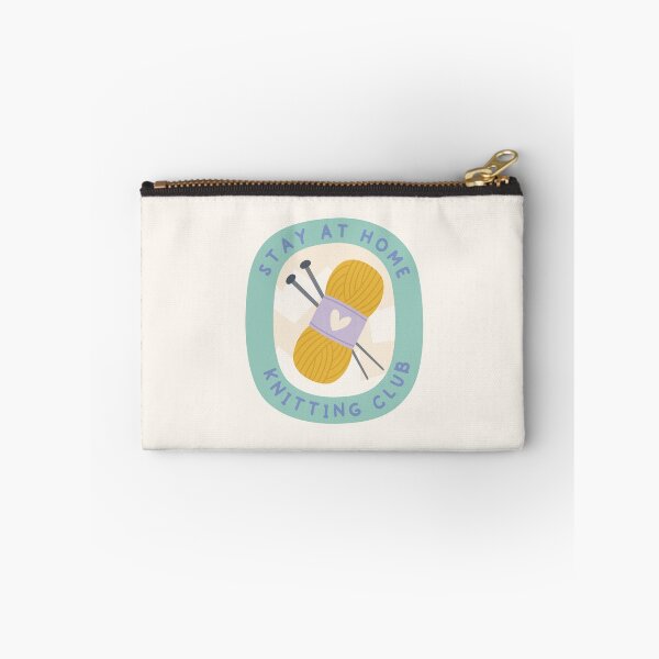 Item preview, Stay at Home - Knitting Club - Cute Knitting Quote Art  designed and sold by OHBOY! Handmade.
