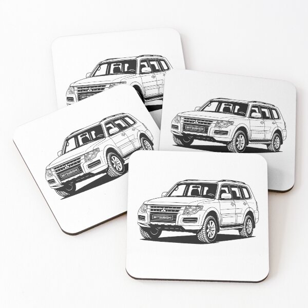 Item preview, Mitsubishi Pajero IV 4th Gen designed and sold by dpCarDesign.