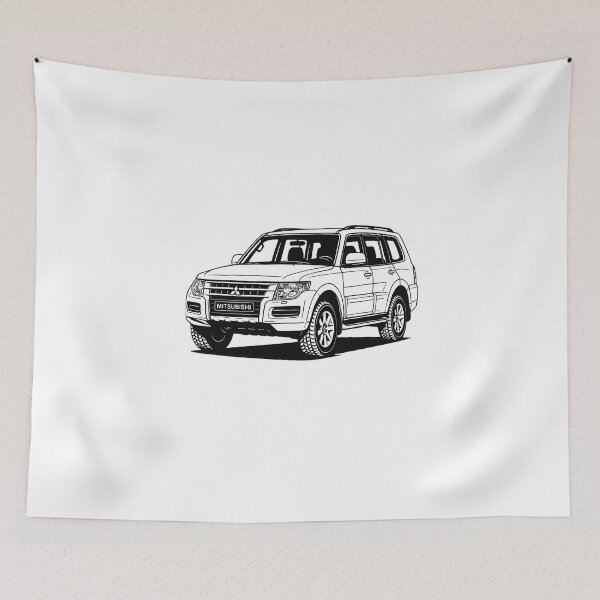 Item preview, Mitsubishi Pajero IV 4th Gen designed and sold by dpCarDesign.