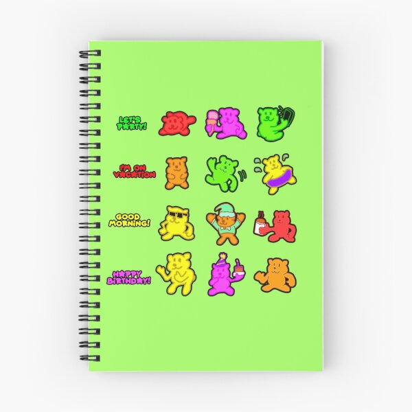 Item preview, Cute Gummy Bears Sticker Pack designed and sold by fantasmahappy.