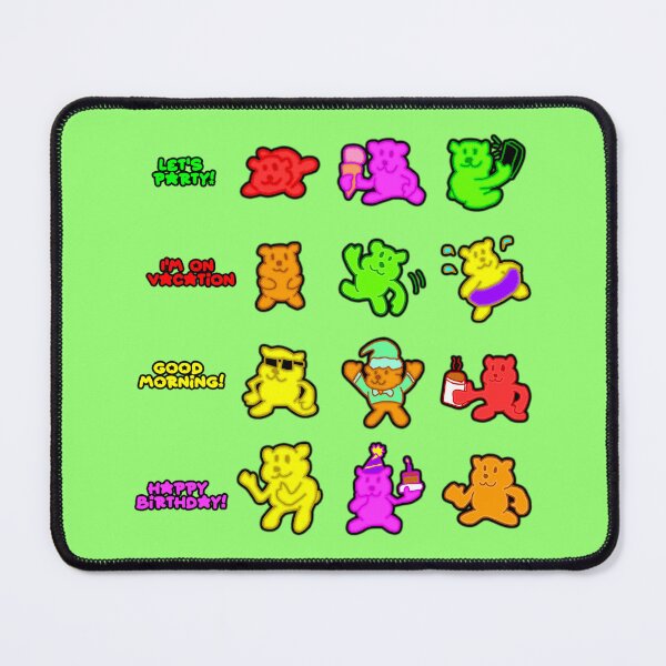 Item preview, Cute Gummy Bears Sticker Pack designed and sold by fantasmahappy.