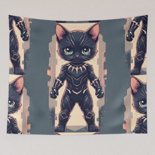 Item preview, Black Cat From Wakanda designed and sold by owi-art.