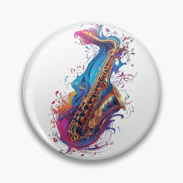 Item preview, Artful Saxaphone designed and sold by Indigo Shirts.