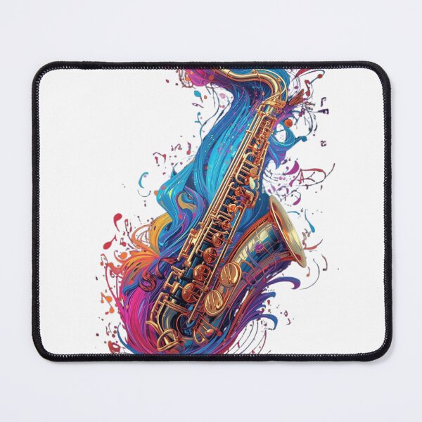 Item preview, Artful Saxaphone designed and sold by Indigo Shirts.