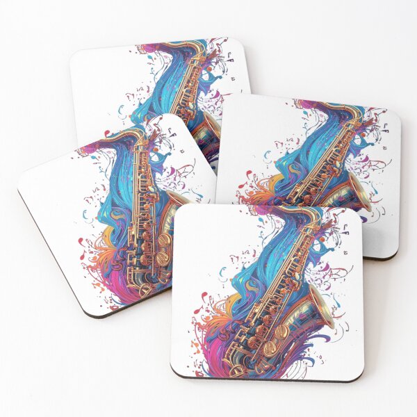 Item preview, Artful Saxaphone designed and sold by Indigo Shirts.