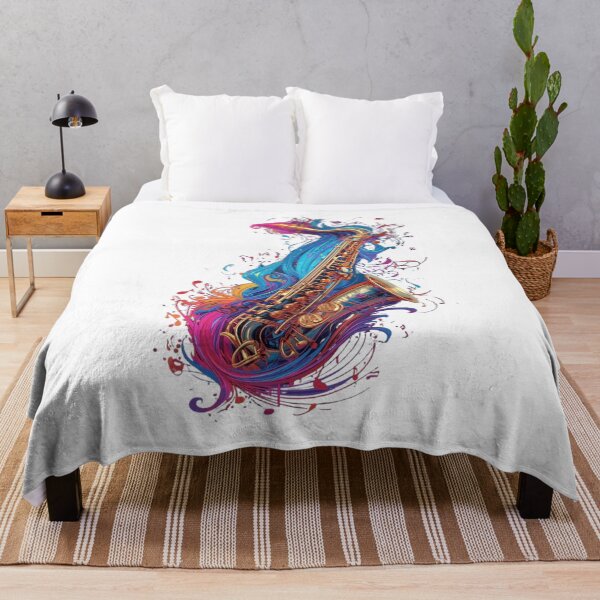 Item preview, Artful Saxaphone designed and sold by Indigo Shirts.