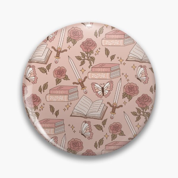 Item preview, Fantasy Bookish Pattern designed and sold by VeraLockeArt.