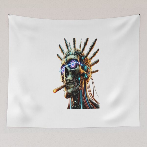 Item preview, bionic skull designed and sold by kreatronic.