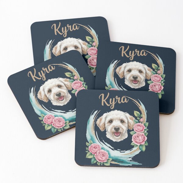 Item preview, Elegant Floral Pet Portrait - "Kyra" Edition designed and sold by Sza1a.