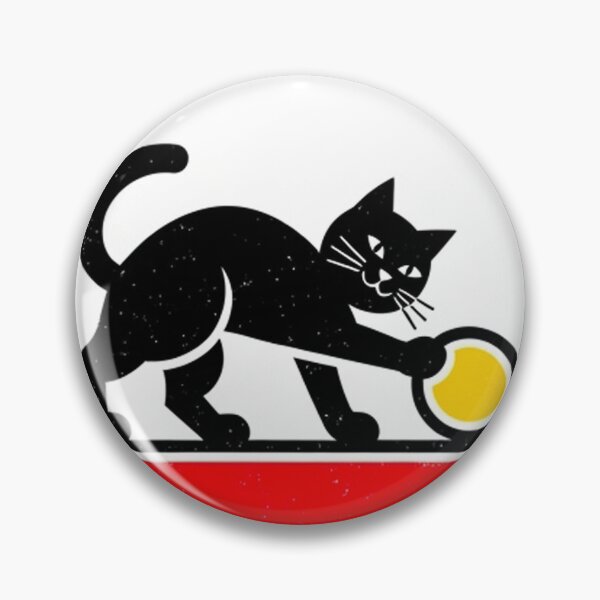 Item preview, Feline Behavior Emblem – Minimal Vintage Cat Art designed and sold by Pollock.