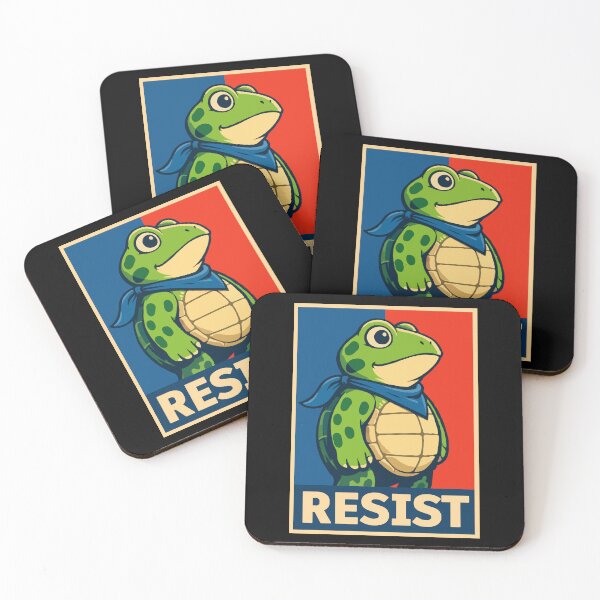 Item preview, Resist ICE Frog Protest Art – Bold Freedom Illustration, Anti-ICE Activist Graphic Inspired by Renee Good designed and sold by BrainBubbleArt.