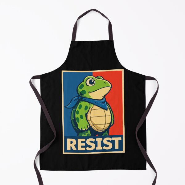 Item preview, Resist ICE Frog Protest Art – Bold Freedom Illustration, Anti-ICE Activist Graphic Inspired by Renee Good designed and sold by BrainBubbleArt.