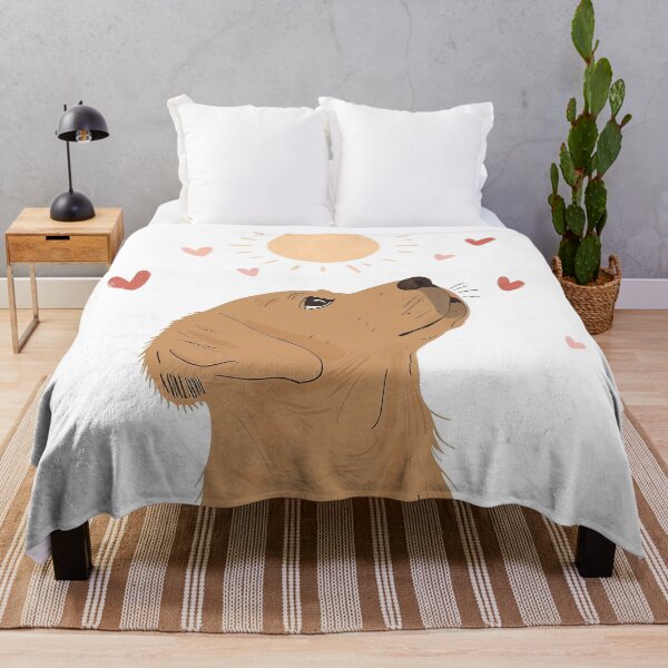 Item preview, Boho Sun & Puppy Love – Minimalist Aesthetic Dog Illustration designed and sold by pngartpl.