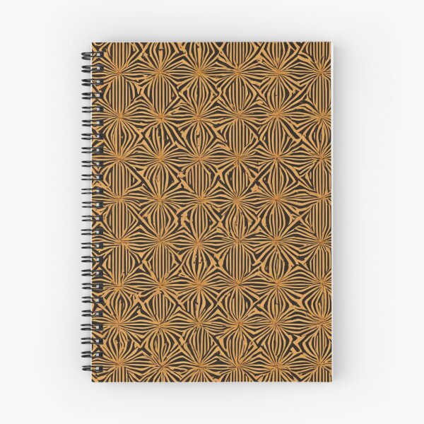 Item preview, Vibrant Dance of Contrast: An Intricate Journey Through Orange and Black Lines designed and sold by Virtuals1.
