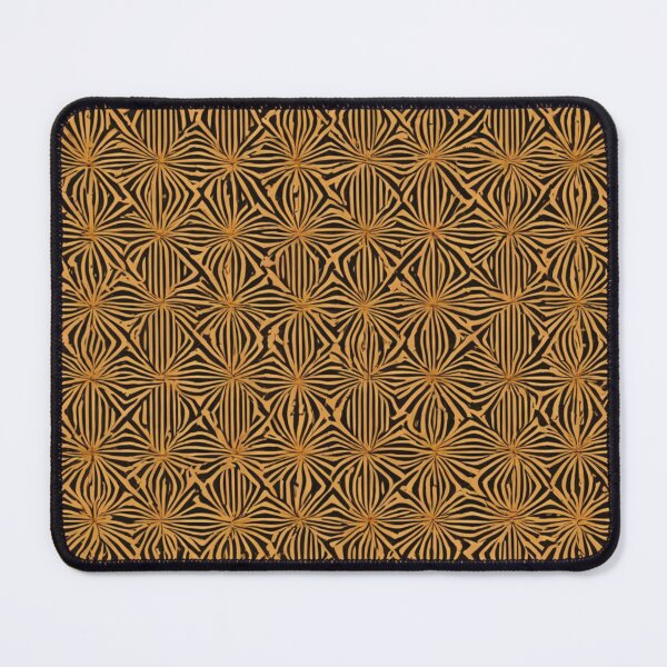 Item preview, Vibrant Dance of Contrast: An Intricate Journey Through Orange and Black Lines designed and sold by Virtuals1.