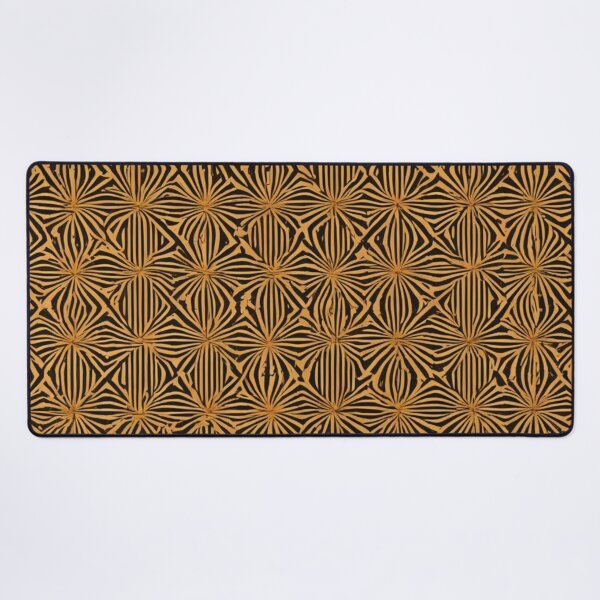Item preview, Vibrant Dance of Contrast: An Intricate Journey Through Orange and Black Lines designed and sold by Virtuals1.
