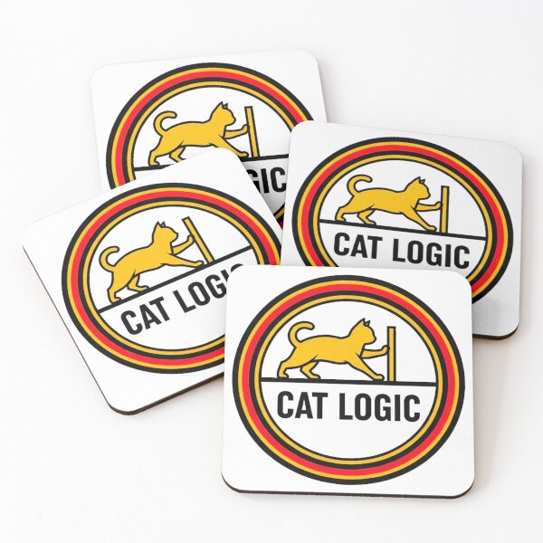 Item preview, Retro Cat Instinct Logo – Simple Graphic Badge designed and sold by Pollock.