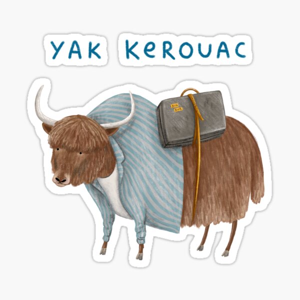 Item preview, Yak Kerouac designed and sold by SophieCorrigan.