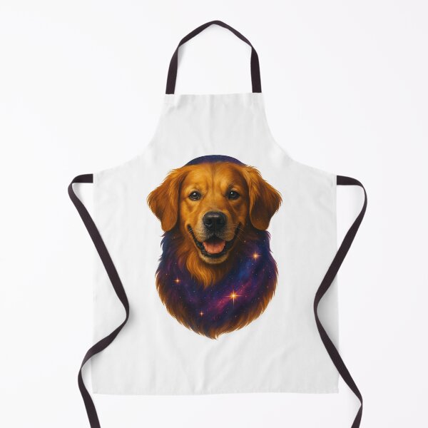 Item preview, Galaxy Golden Retriever Dog Sticker designed and sold by ImaginingNebulae.