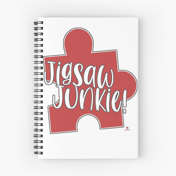 Item preview, Jigsaw Junkie Funny Puzzle Hobby Logo designed and sold by mytshirtfort.