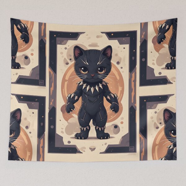 Item preview, Black Cat From Wakanda designed and sold by owi-art.