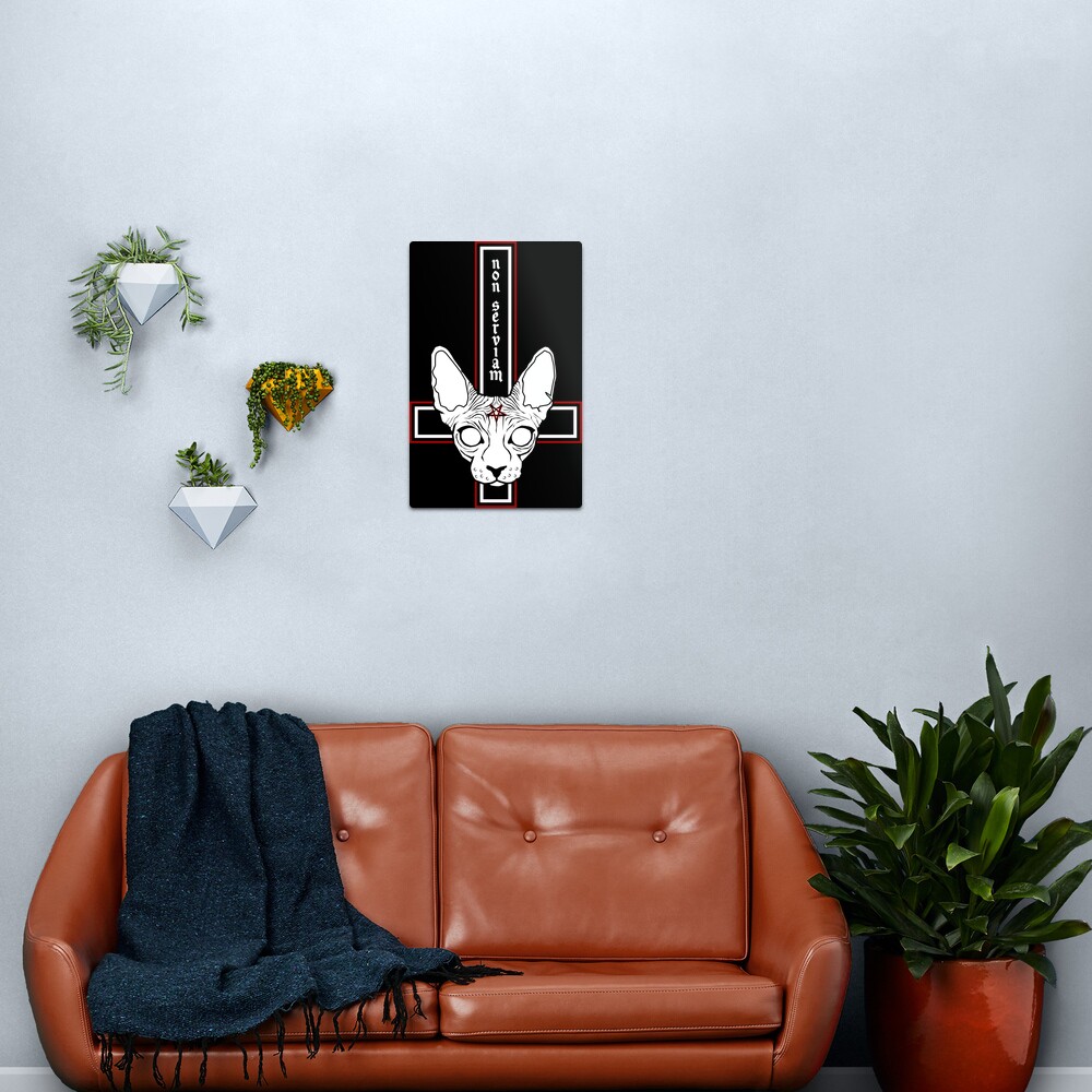 Non serviam Metal Print