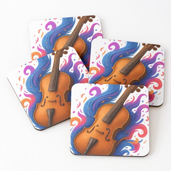Item preview, Artful Violin designed and sold by Indigo Shirts.
