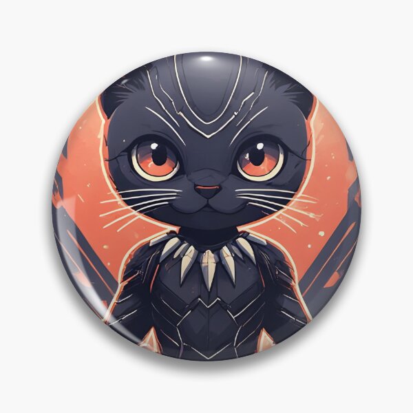 Item preview, Black Kitten From Wakanda designed and sold by owi-art.