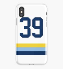 Tampa Bay Baseball - White Number 39 iPhone Case