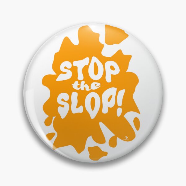 Item preview, Stop the Slop Anti AI Design Statement designed and sold by mytshirtfort.