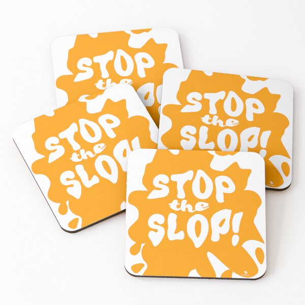 Item preview, Stop the Slop Anti AI Design Statement designed and sold by mytshirtfort.