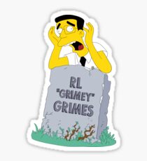 RL "Grimey" Grimes Sticker